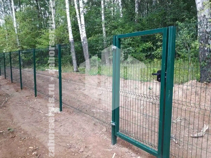 Забор из сетки гиттер 135 метров