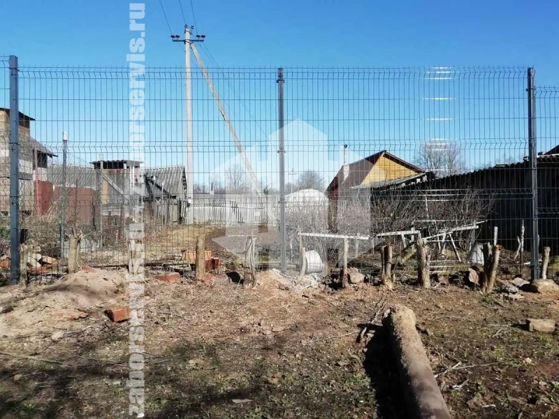 3Д оцинкованный забор 65 метров