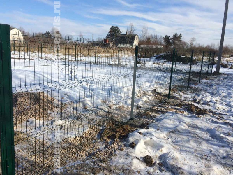 3D забор 12 соток 6мм