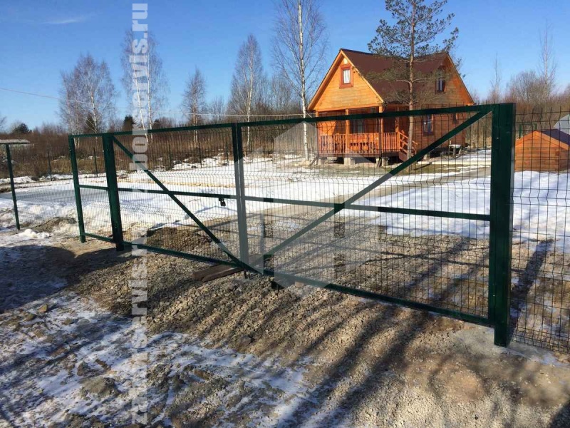 3D забор 12 соток 6мм