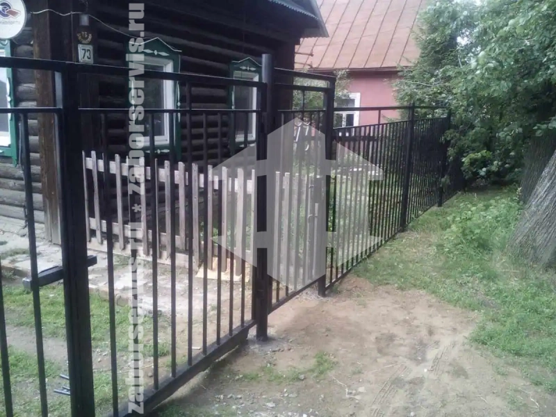 Забор сварной секционный 65 метров