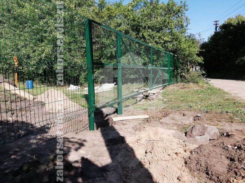 3D забор 140 метров 4мм