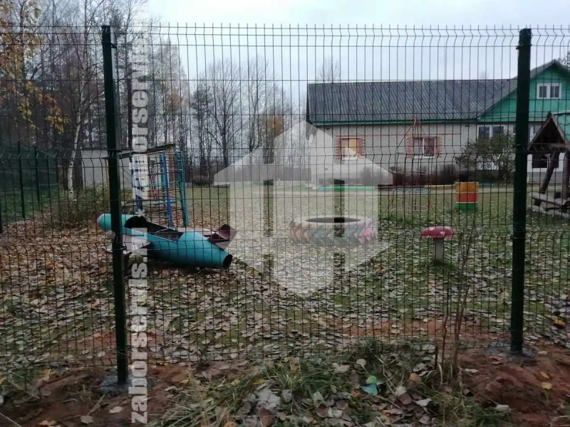 Забор из сварной сетки 85 метров