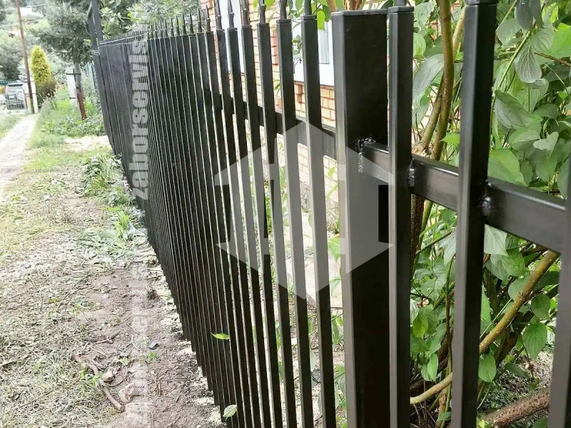 Секционный профильный забор 80 метров