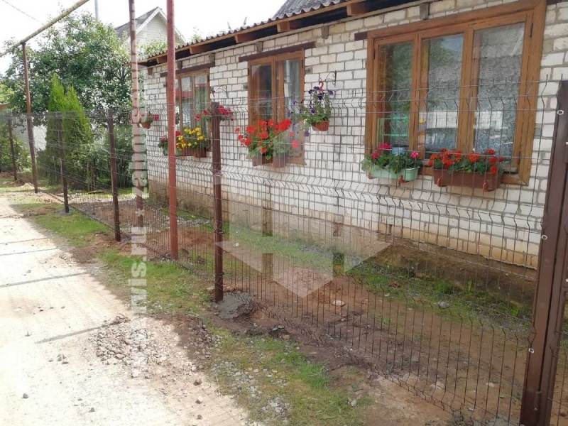 3D заборы для частного дома 10 метров 6мм