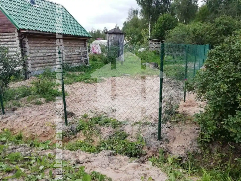 Забор из сетки рабицы с проволокой 112 метров