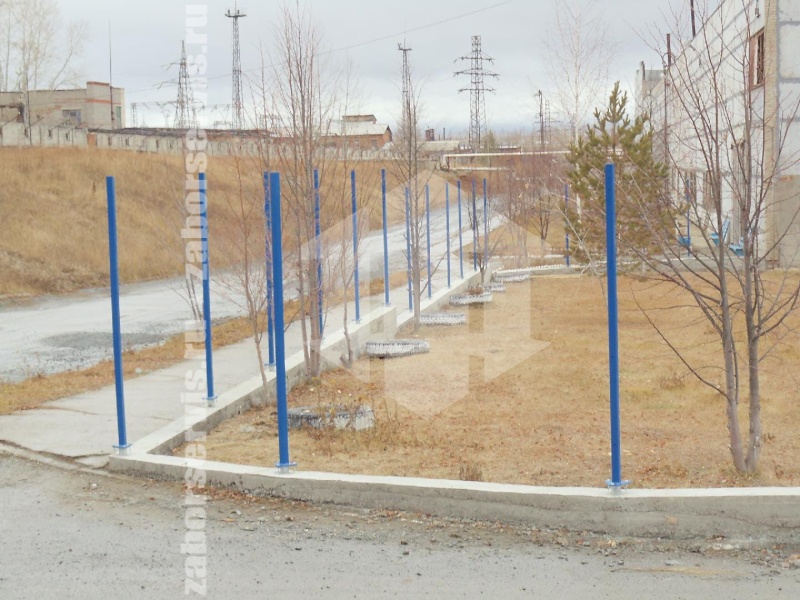 3D забор 180 метров высота 2,5м