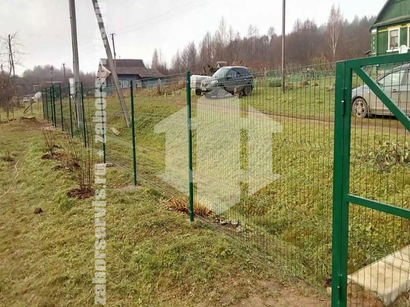 3D заборы для частного дома 84 метра 5мм