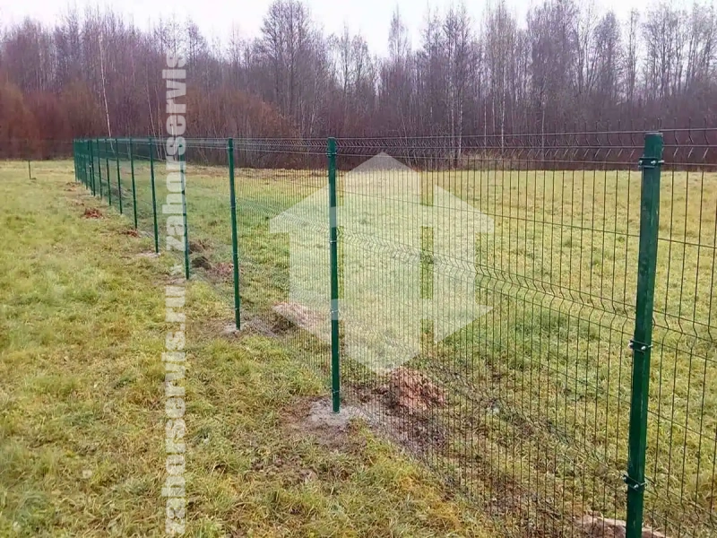 3D заборы для частного дома 84 метра 5мм